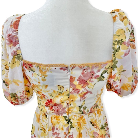 Hello Molly Only One I’ll Love Midi Dress Med/6 US - Picture 4 of 15